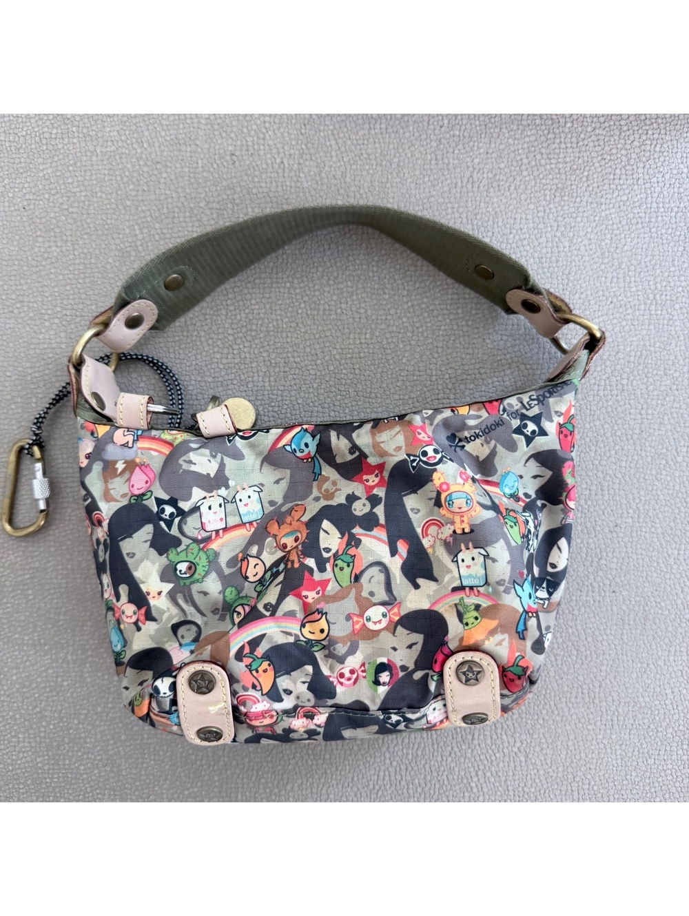 Vintage LeSportsac Tokidoki Printed Mini Shoulder Bag | Charm - Picture 4 of 12